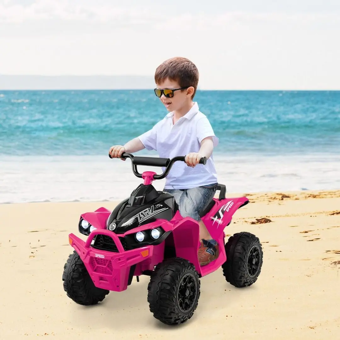 ATV electric Costway TQ10122DE-PI (Pink)