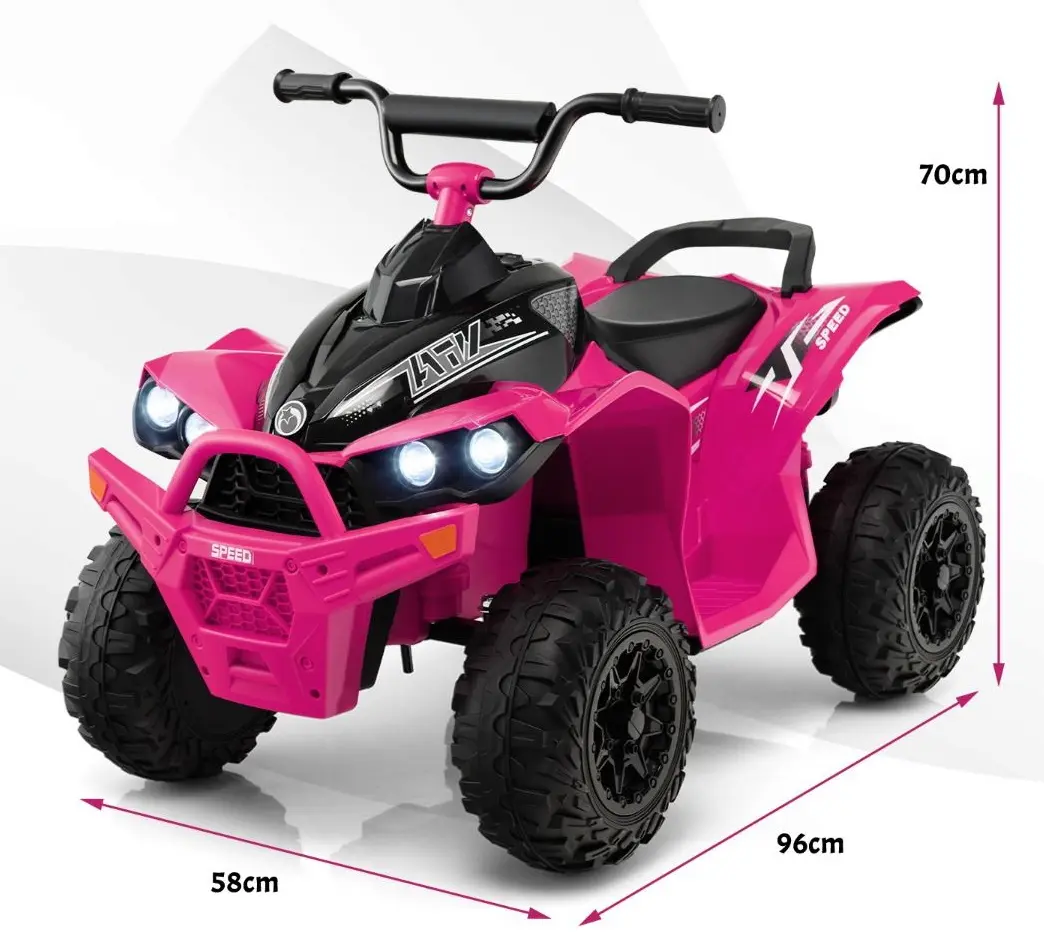 ATV electric Costway TQ10122DE-PI (Pink)