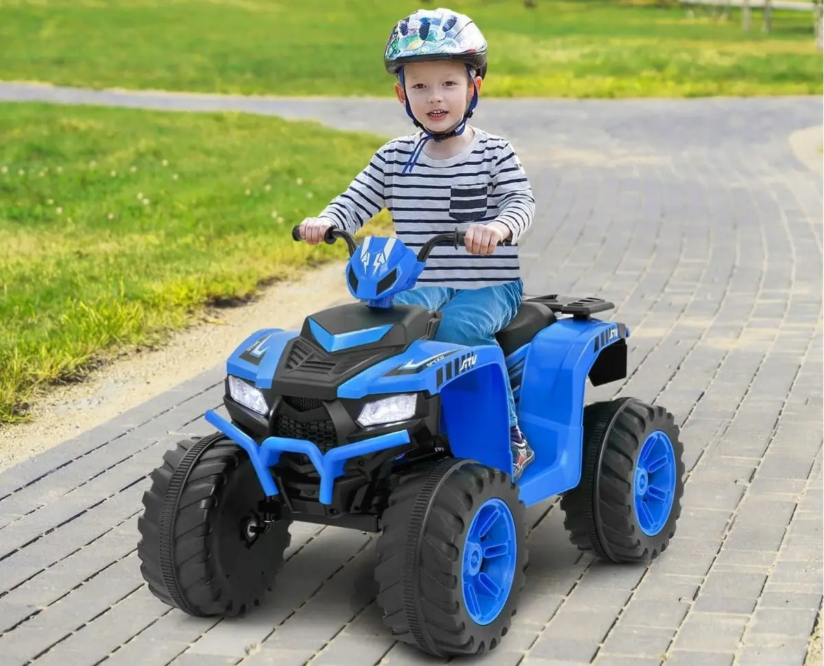 ATV electric Costway TQ10248DE-NY (Navy Blue/Black)