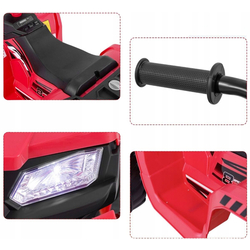 Электроквадроцикл Costway TQ10248DE-RE (Red/Black) Thumb