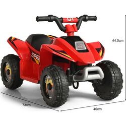 ATV electric Costway TY327787DE-RE (Red) Thumb