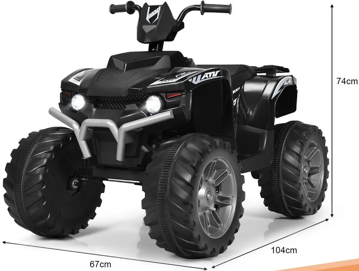 Электроквадроцикл Costway TY327798DE-BK (Black)