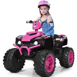 Электроквадроцикл Costway TY327798DE-PI (Pink) Thumb