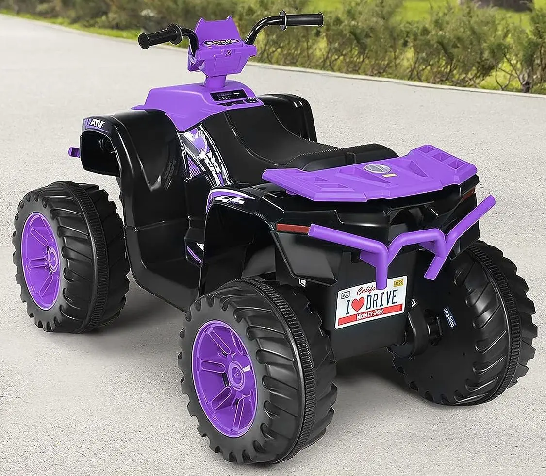 Электроквадроцикл Costway TY327798DE-ZS (Purple) - 3