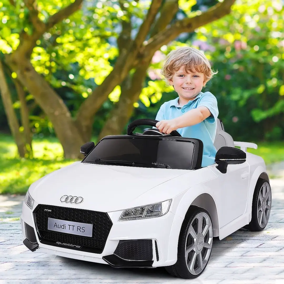 Электромобиль Costway Audi TTRS TQ10213DE-WH (White)