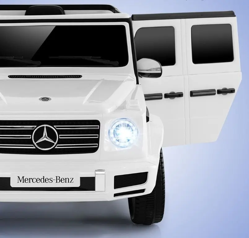 Masinuta electrica Costway Mercedes Benz G500 TQ10178DE-WH (White)