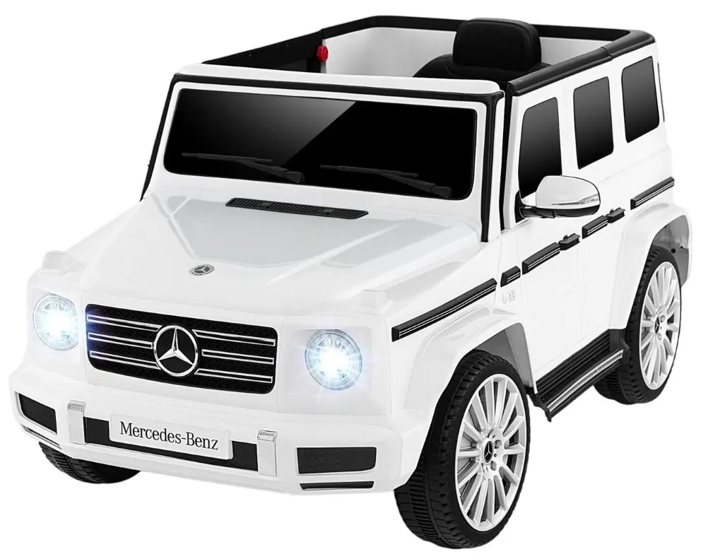 Masinuta electrica Costway Mercedes Benz G500 TQ10178DE-WH (White)