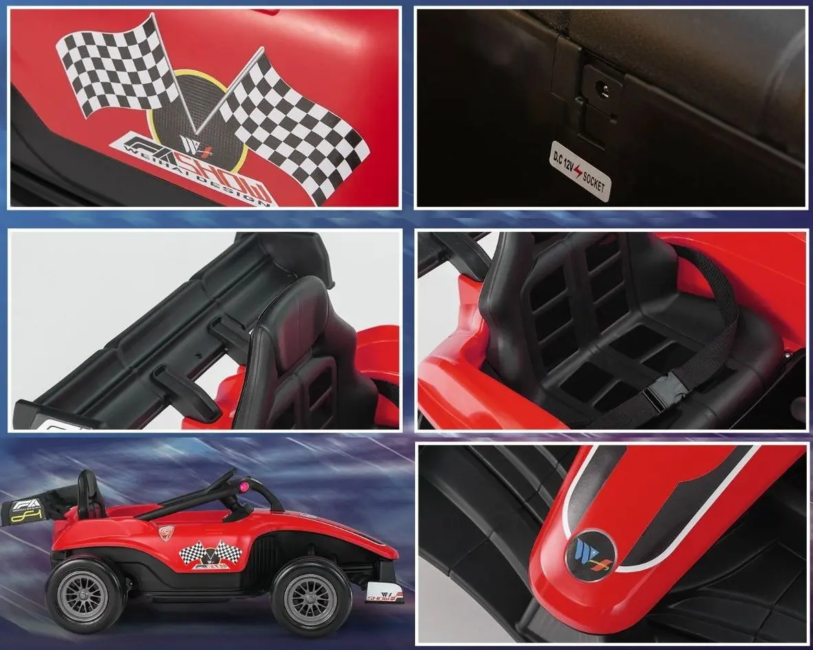 Masinuta electrica Costway TQ10081DE-RE (Red)