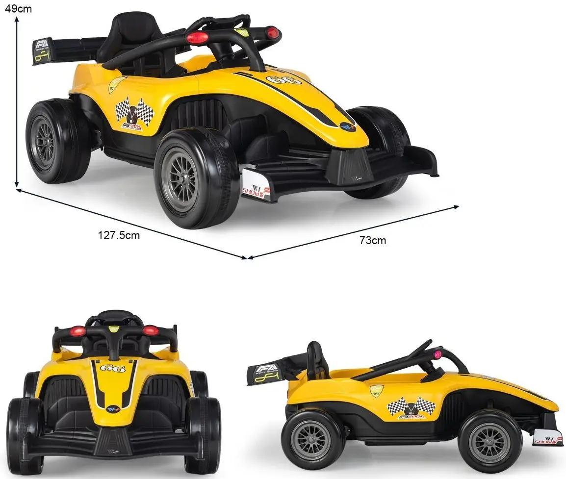 Masinuta electrica Costway TQ10081DE-YW (Yellow)