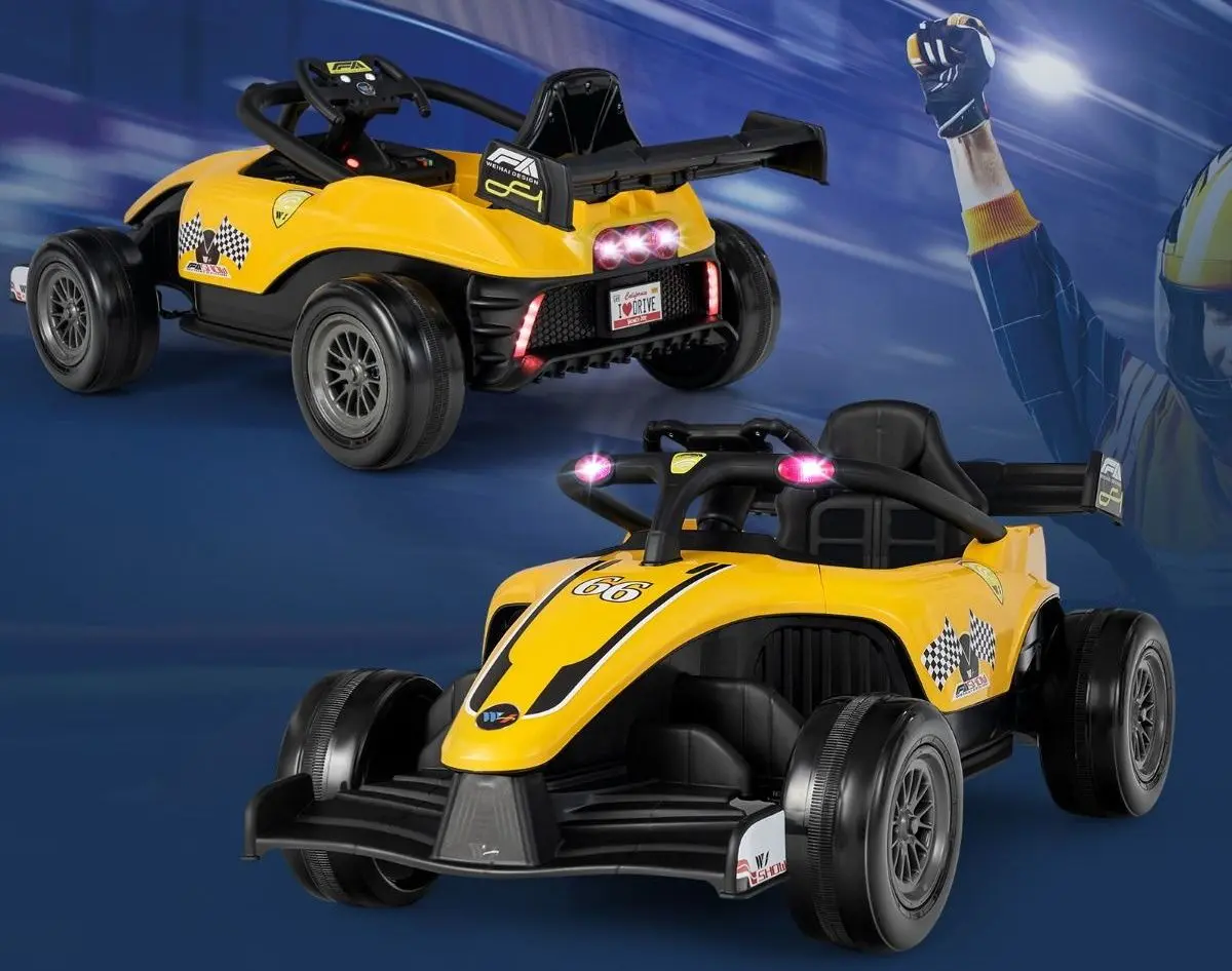 Masinuta electrica Costway TQ10081DE-YW (Yellow)