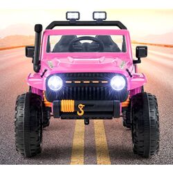 Masinuta electrica Costway TQ10100DE-PI (Pink) Thumb