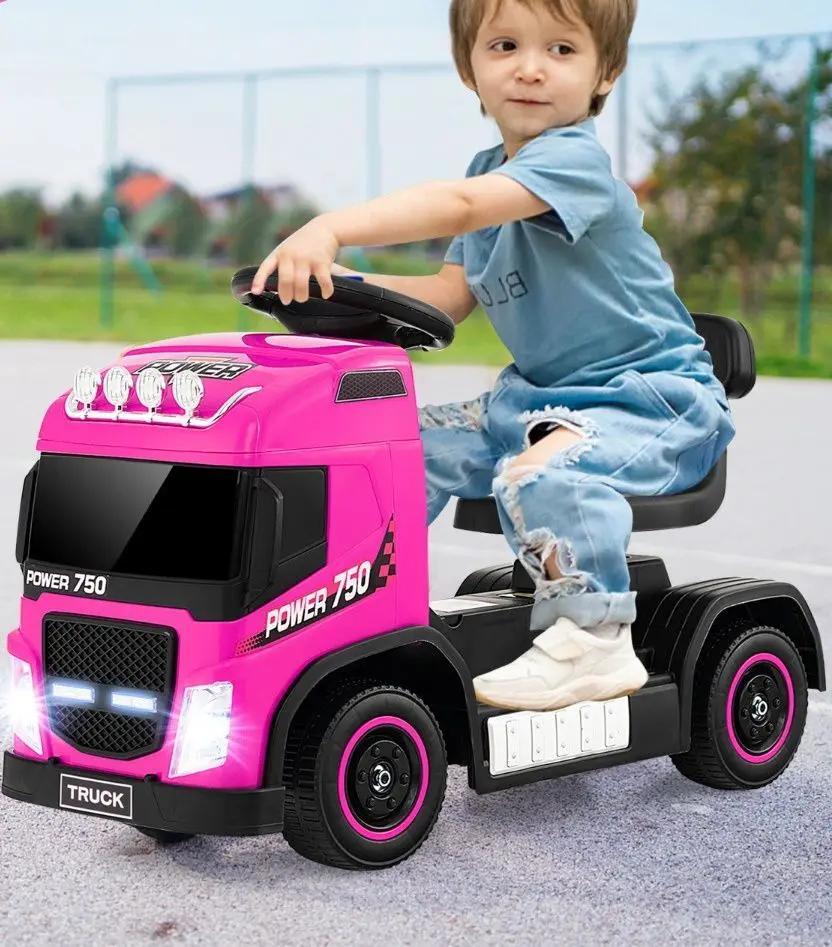 Masinuta electrica Costway TQ10179DE-RO (Pink) - 3