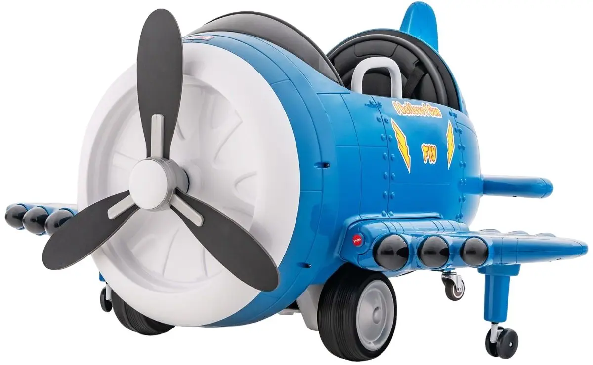 Masinuta electrica Costway TQ10193DE-LB (Blue/White)