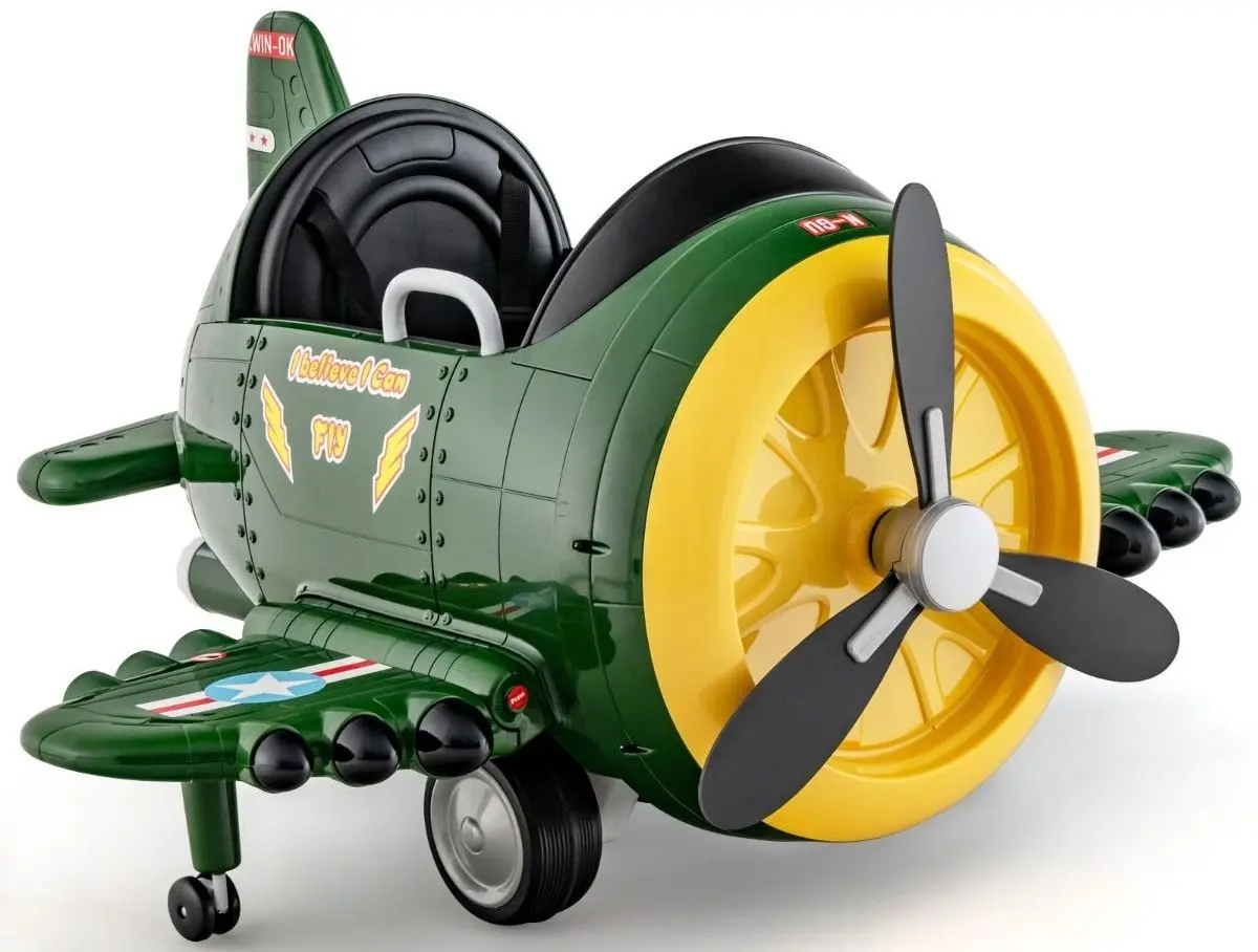 Электромобиль Costway TQ10193DE-YG (Green/Yellow)