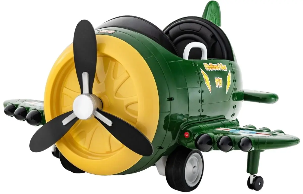 Электромобиль Costway TQ10193DE-YG (Green/Yellow)