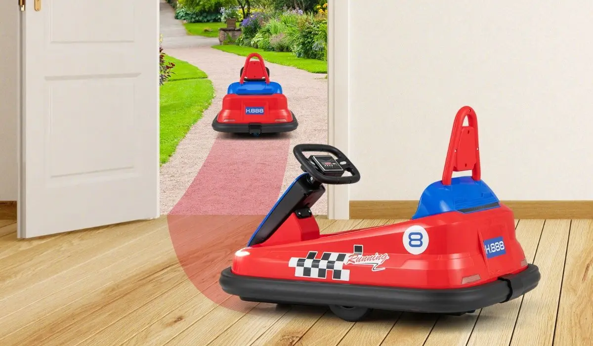 Masinuta electrica Costway TQ10198DE-RE (Red)