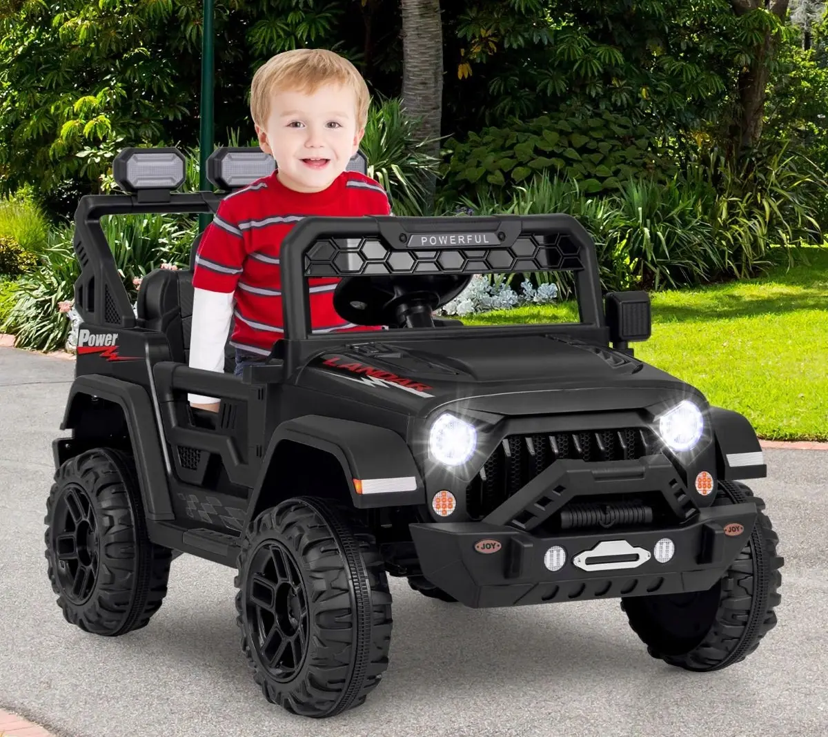 Masinuta electrica Costway TQ10223DE-DK (Black)