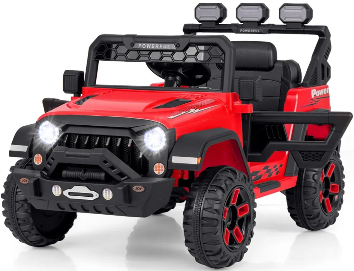 Masinuta electrica Costway TQ10223DE-RE (Red/Black)