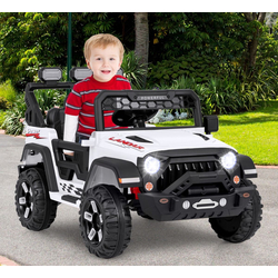 Masinuta electrica Costway TQ10223DE-WH (White/Black) Thumb