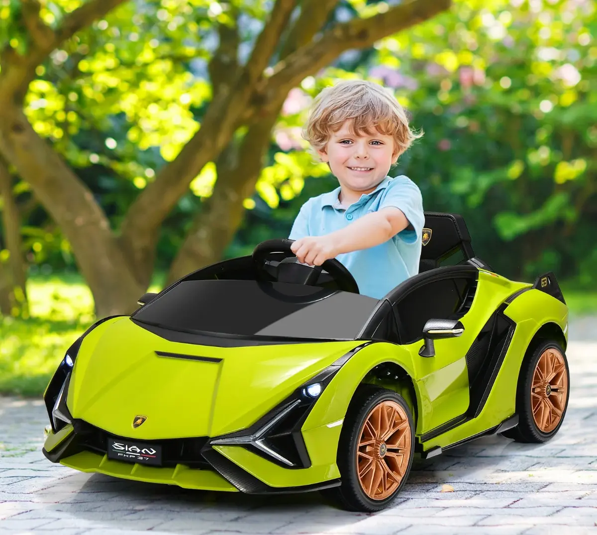 Электромобиль Costway TQ10226DE-GN (Green/Black)