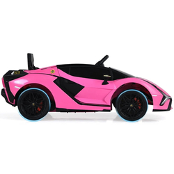 Электромобиль Costway TQ10226DE-PI (Pink/Black) Thumb