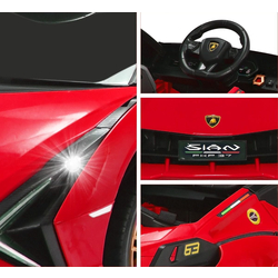 Masinuta electrica Costway TQ10226DE-RE (Red/Black) Thumb