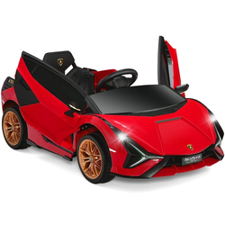 Masinuta electrica Costway TQ10226DE-RE (Red/Black)