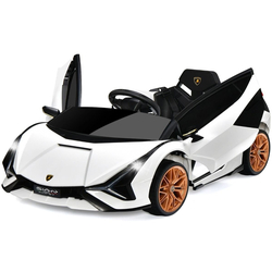 Masinuta electrica Costway TQ10226DE-WH (White/Black)