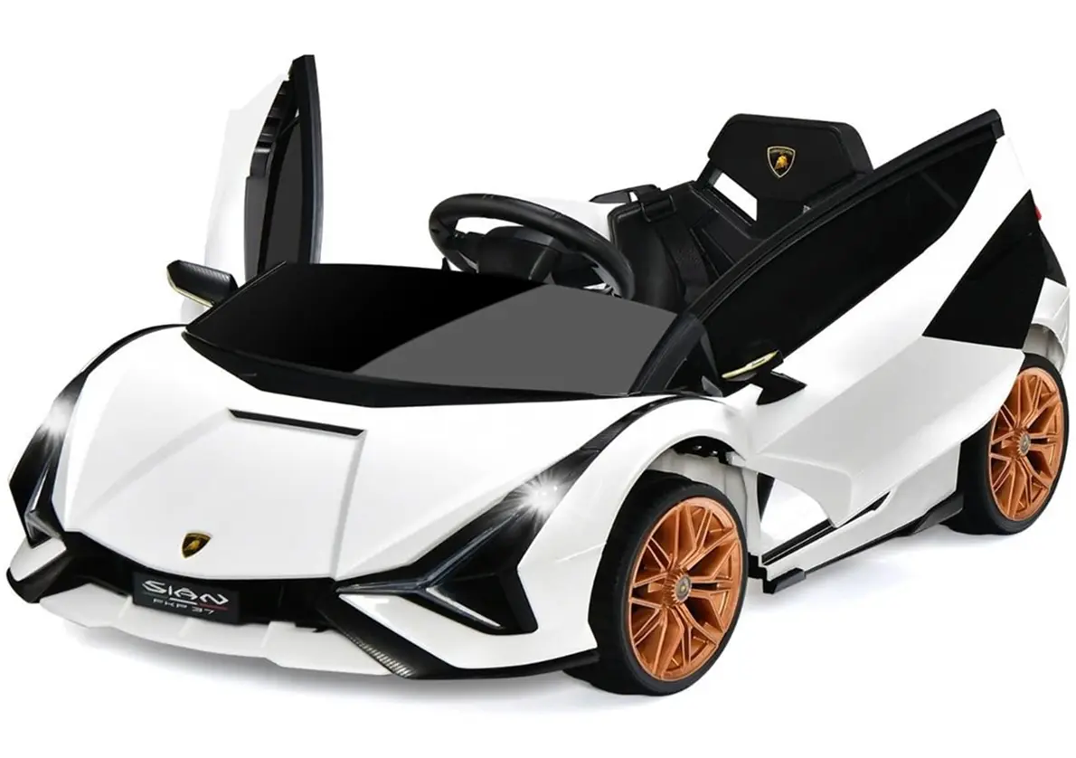 Электромобиль Costway TQ10226DE-WH (White/Black)