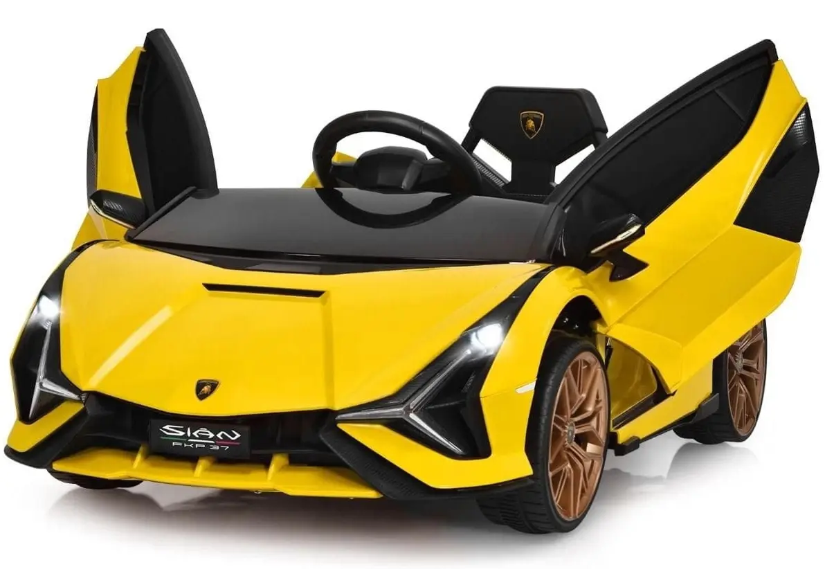 Masinuta electrica Costway TQ10226DE-YW (Yellow/Black)