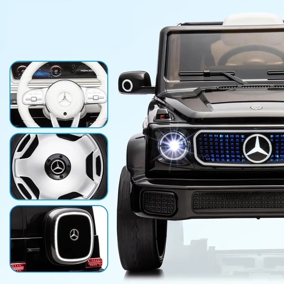 Masinuta electrica Costway TQ10228DE-DK (Black)