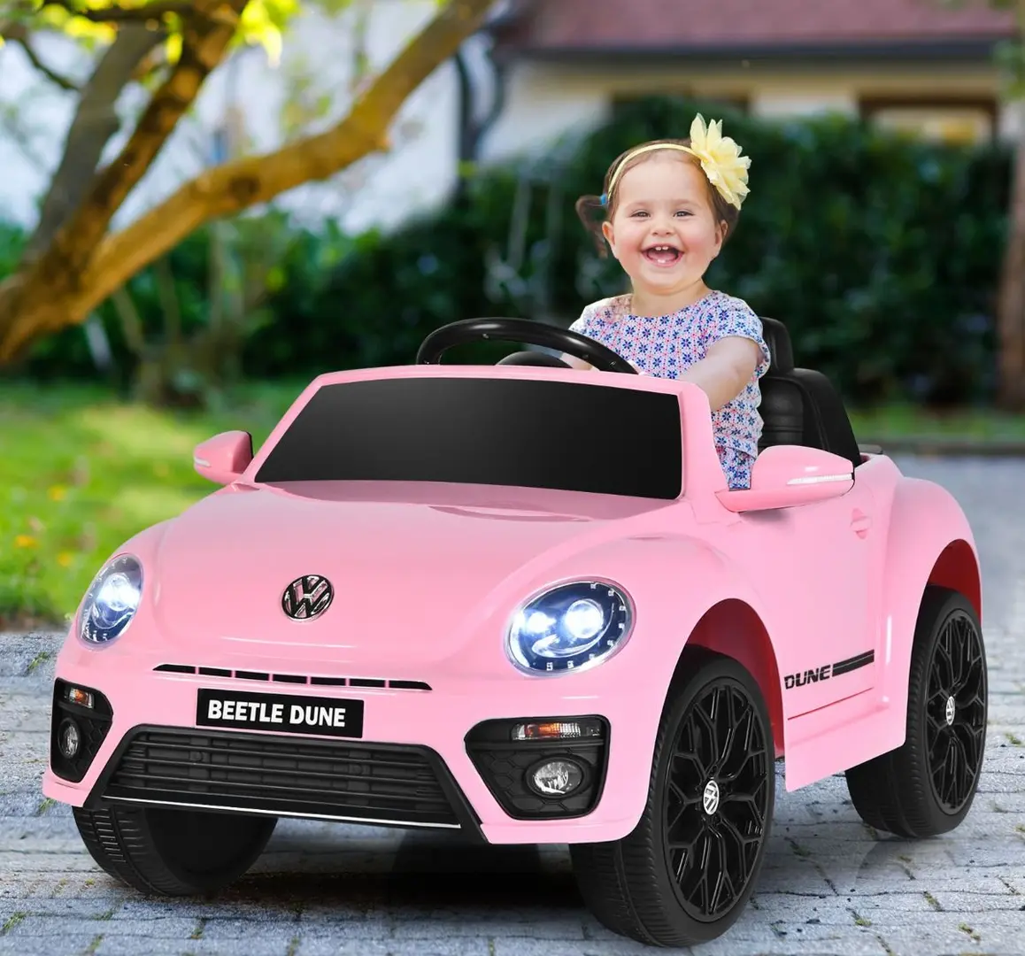 Masinuta electrica Costway TQ10234DE-PI (Pink/Black)