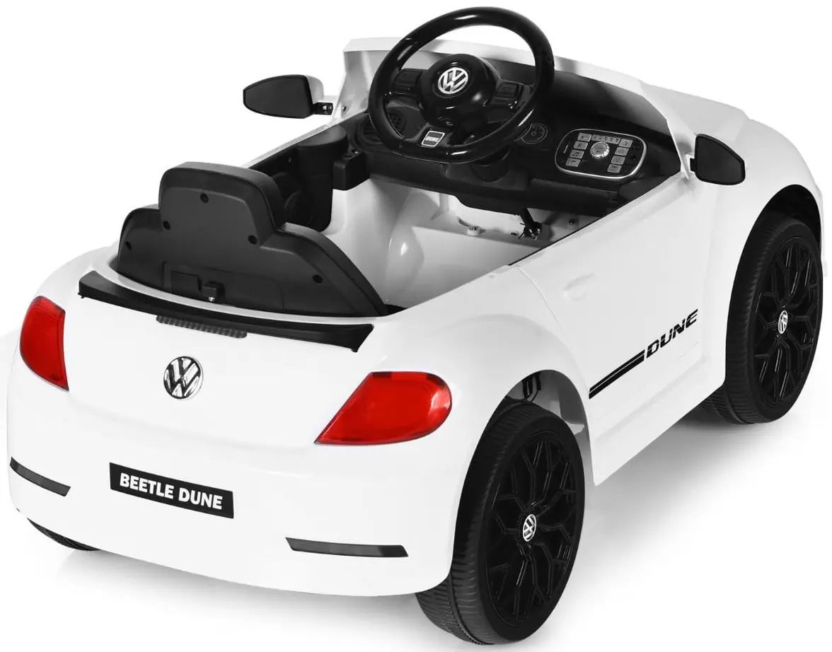 Masinuta electrica Costway TQ10234DE-WH (White/Black)