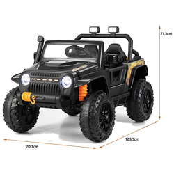 Masinuta electrica Costway TQ10250DE-DK (Black) Thumb