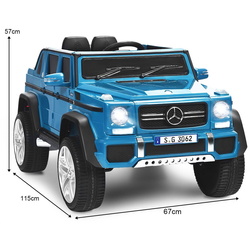 Электромобиль Costway TQ10259DE-NY (Navy) Thumb