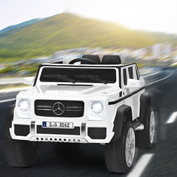 Masinuta electrica Costway TQ10259DE-WH (White) Thumb