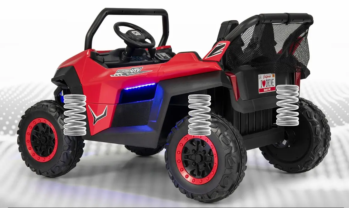 Masinuta electrica Costway TQ10267DE-RD (Red/Black)