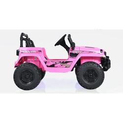 Masinuta electrica Costway TQ10268DE-PI (Pink/Black) Thumb