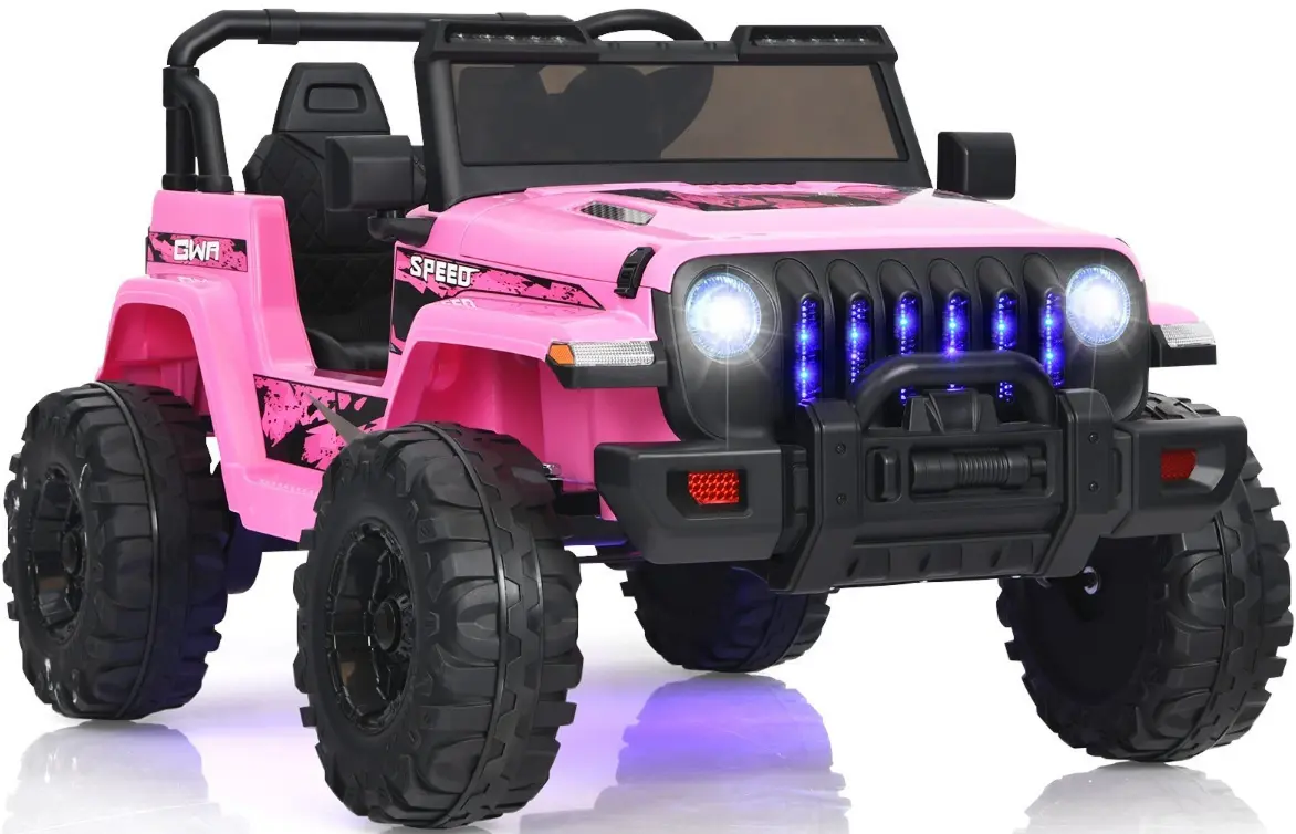 Masinuta electrica Costway TQ10268DE-PI (Pink/Black)