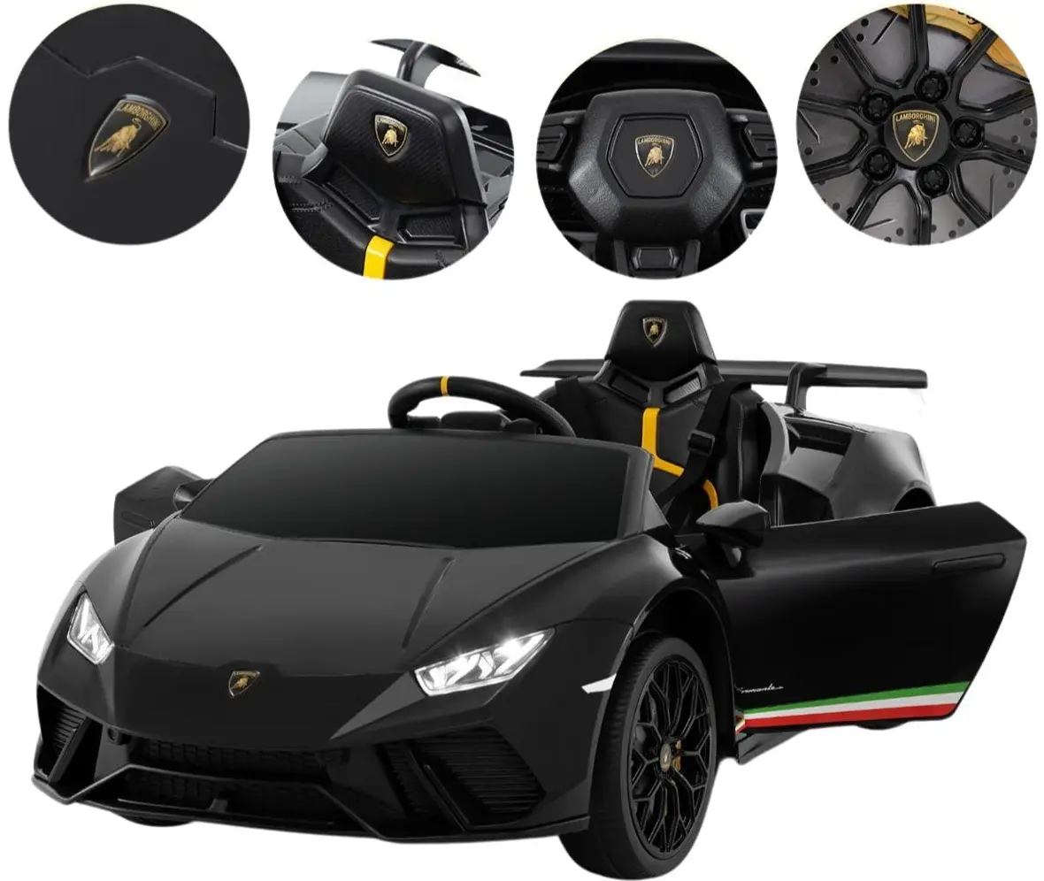 Masinuta electrica Costway TQ10293DE-DK (Black)