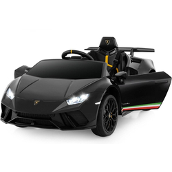 Masinuta electrica Costway TQ10293DE-DK (Black) Thumb