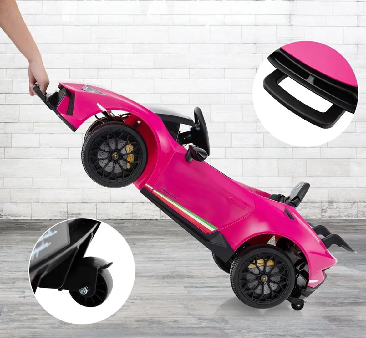 Masinuta electrica Costway TQ10293DE-PI (Pink)