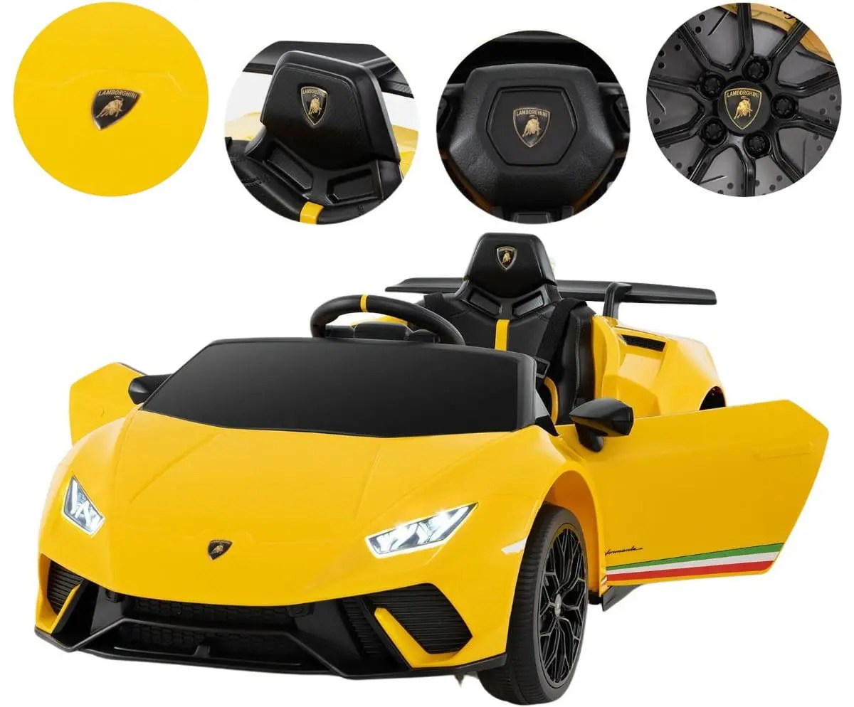 Masinuta electrica Costway TQ10293DE-YW (Yellow)