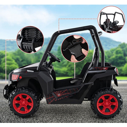 Masinuta electrica Costway TQ10294DE-DK (Black/Red) Thumb