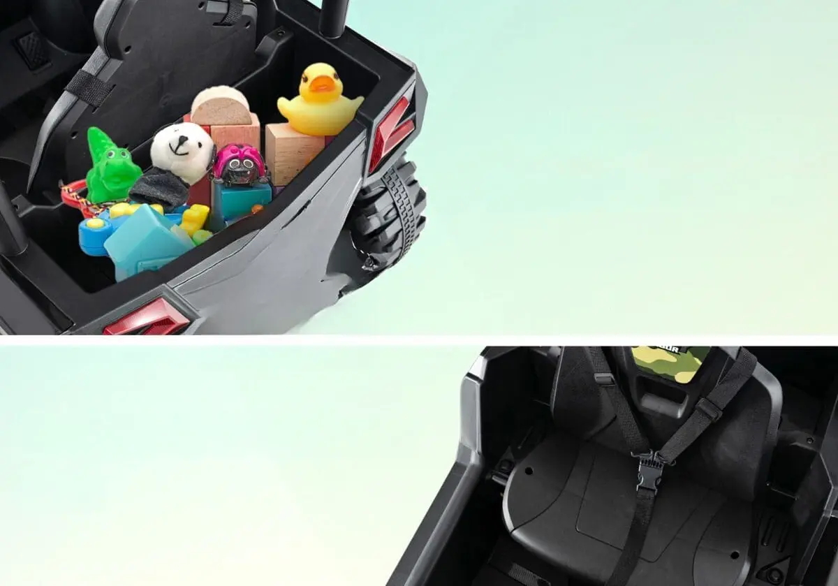 Masinuta electrica Costway TQ10294DE-GN (Camouflage)