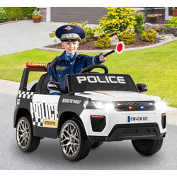 Masinuta electrica Costway TQ10295DE-WH (White/Black) Thumb