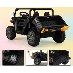 Masinuta electrica Costway TQ10322DE-DK (Black) Thumb