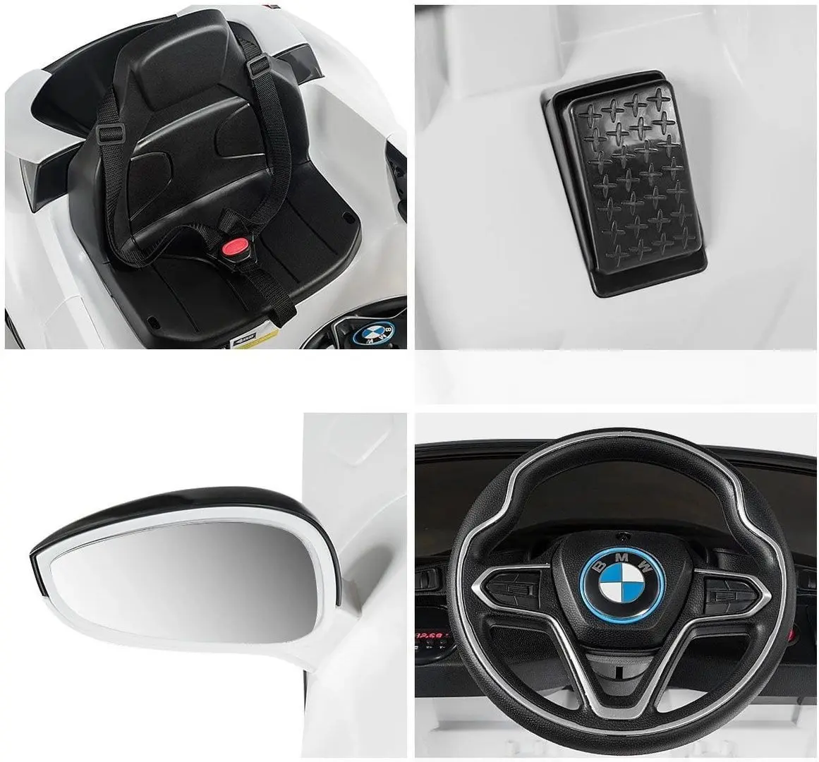 Masinuta electrica Costway TY327452DE-WH (White) - 3