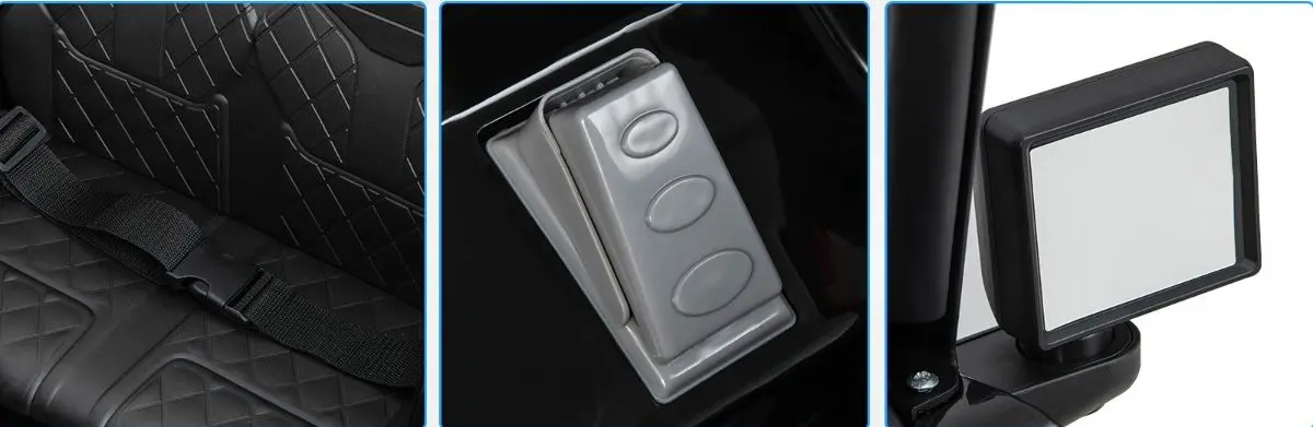 Masinuta electrica Costway TY328019DE-CH (Black) - 4