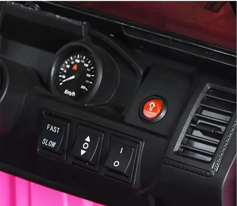 Masinuta electrica Costway TY328019DE-PI (Pink) - 6